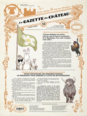 cover image of La Gazette du château (Tome 13)